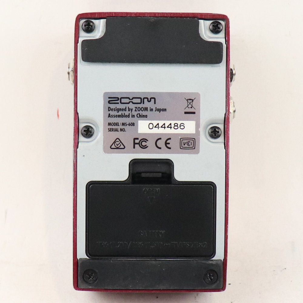 ZOOM 【中古】 ベース用 マルチエフェクター ZOOM MultiStomp MS