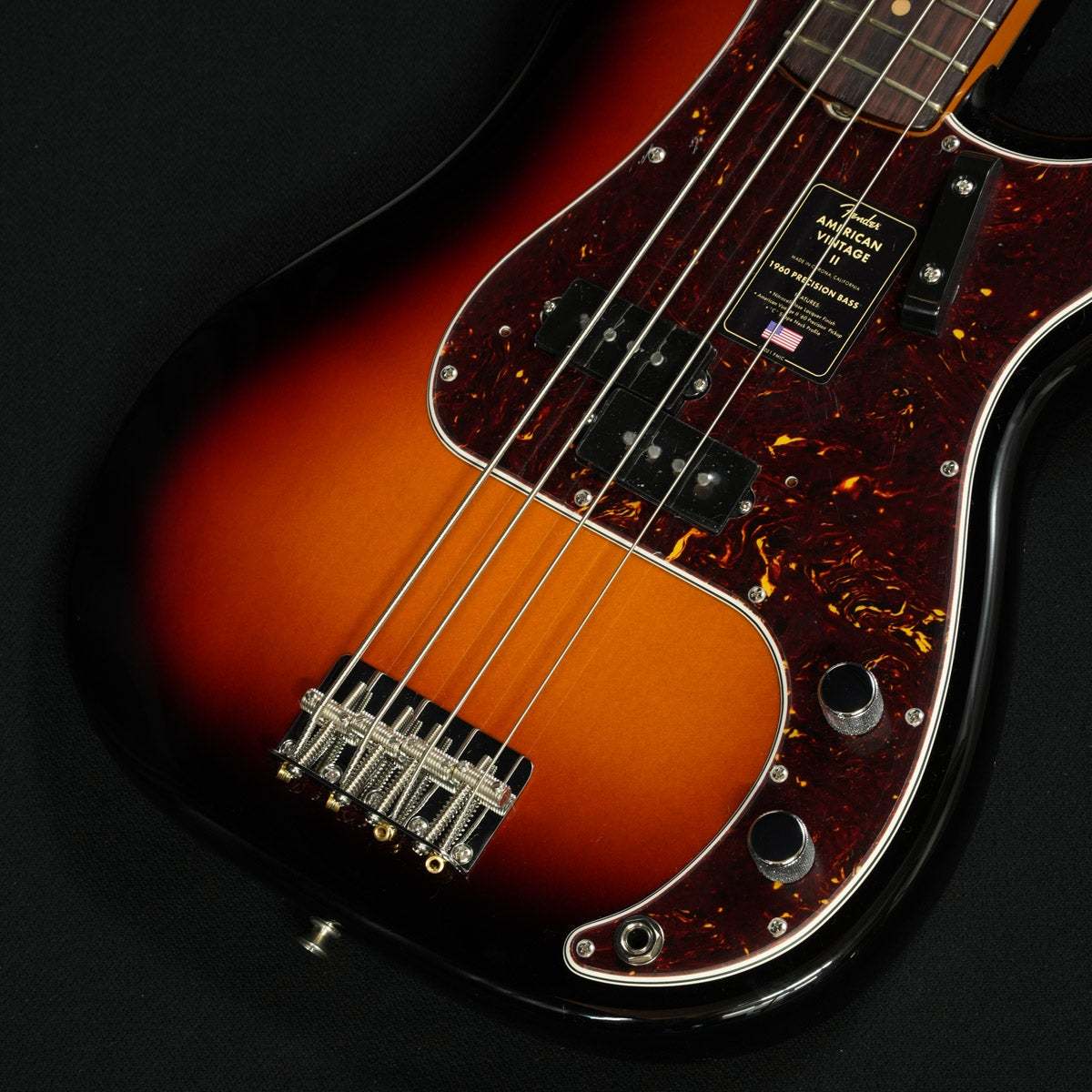 ベース Fender American Vintage II 1960 PB DPB Fender American Vintage II 1960 Precision Bass 3-Color Sunburst