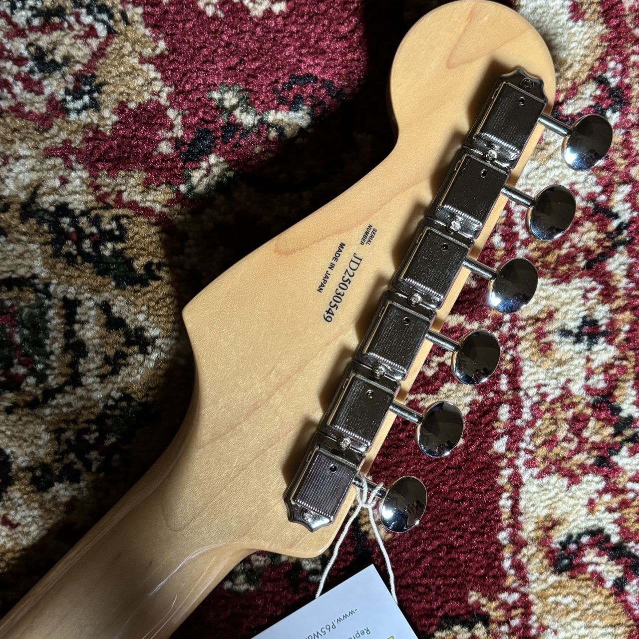 Fender Made in Japan Traditional 60s Stratocaster Rosewood