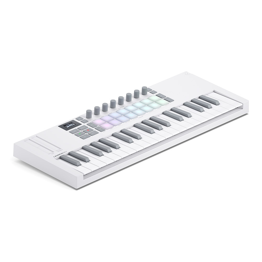 Novation Launchkey Mini 37 Mk4 White 【スタイリッシュなホワイト