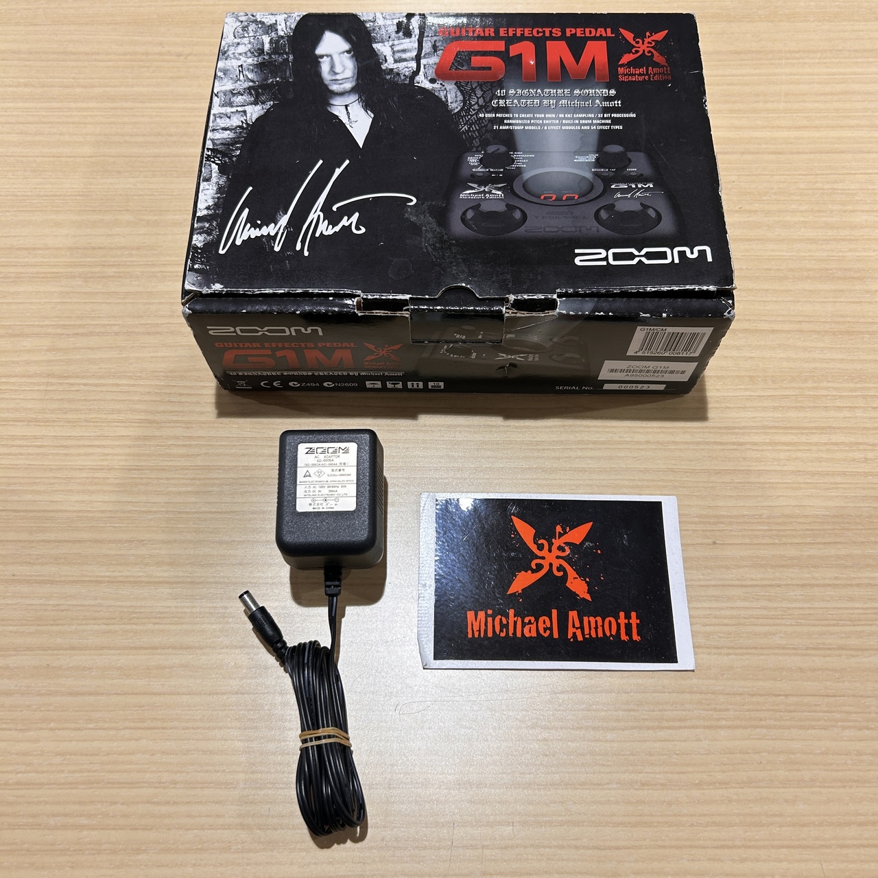 【希少】【美品】ZOOM マルチエフェクター G1M マイケル・アモット ZOOM G1M Michael Amott（中古）【楽器検索デジマート】