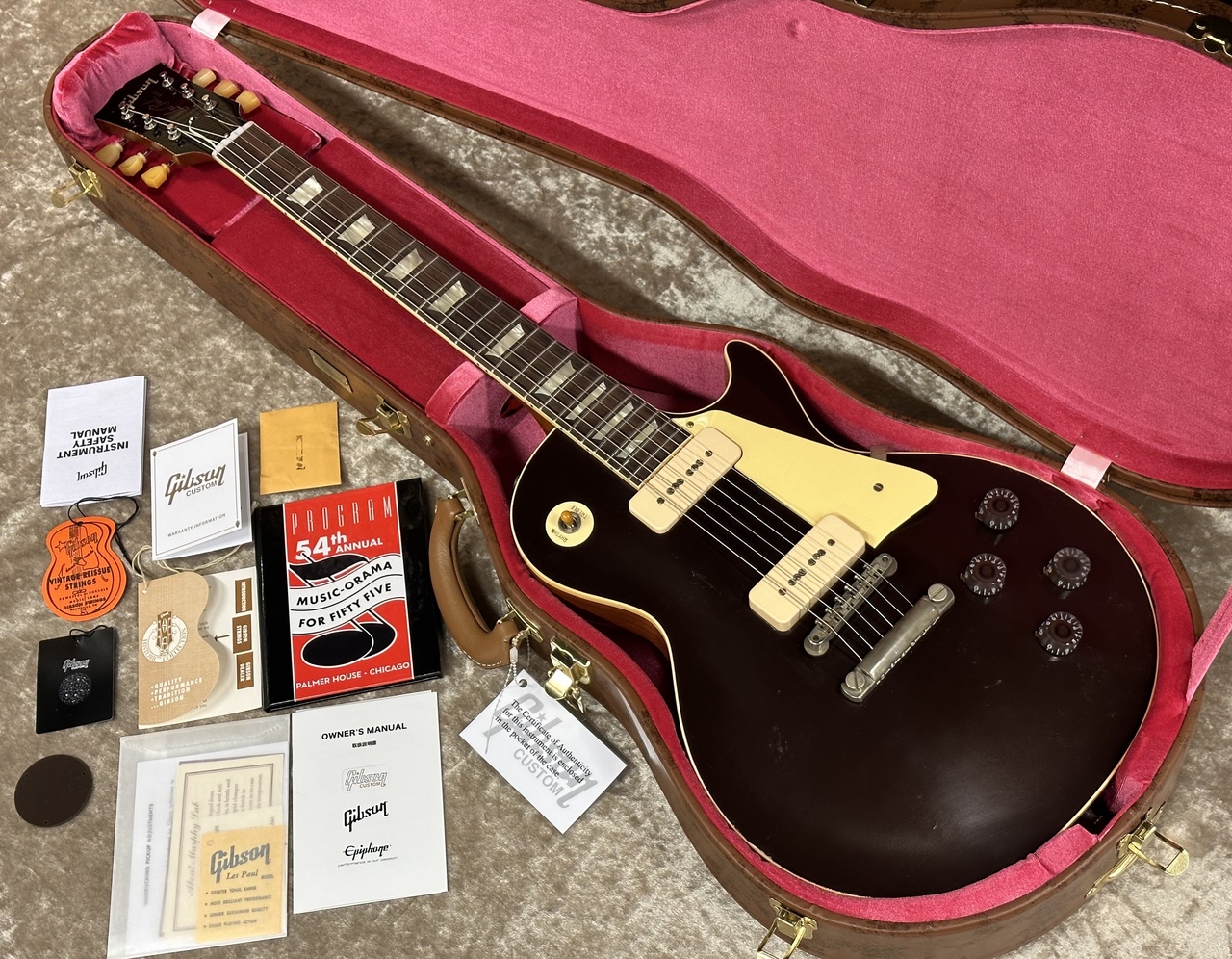 ギター Gibson Custom Shop Murphy Lab 1955 LP Gibson Custom Shop 1955 NAMM Show Commemorative Les Paul