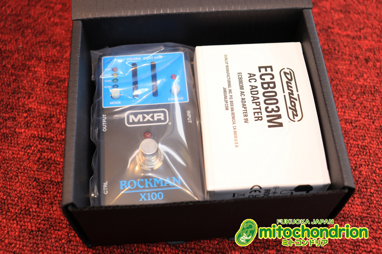 MXR 【中古】ROCKMAN® X100™ 【ANALOG TONE PROCESSOR】（中古