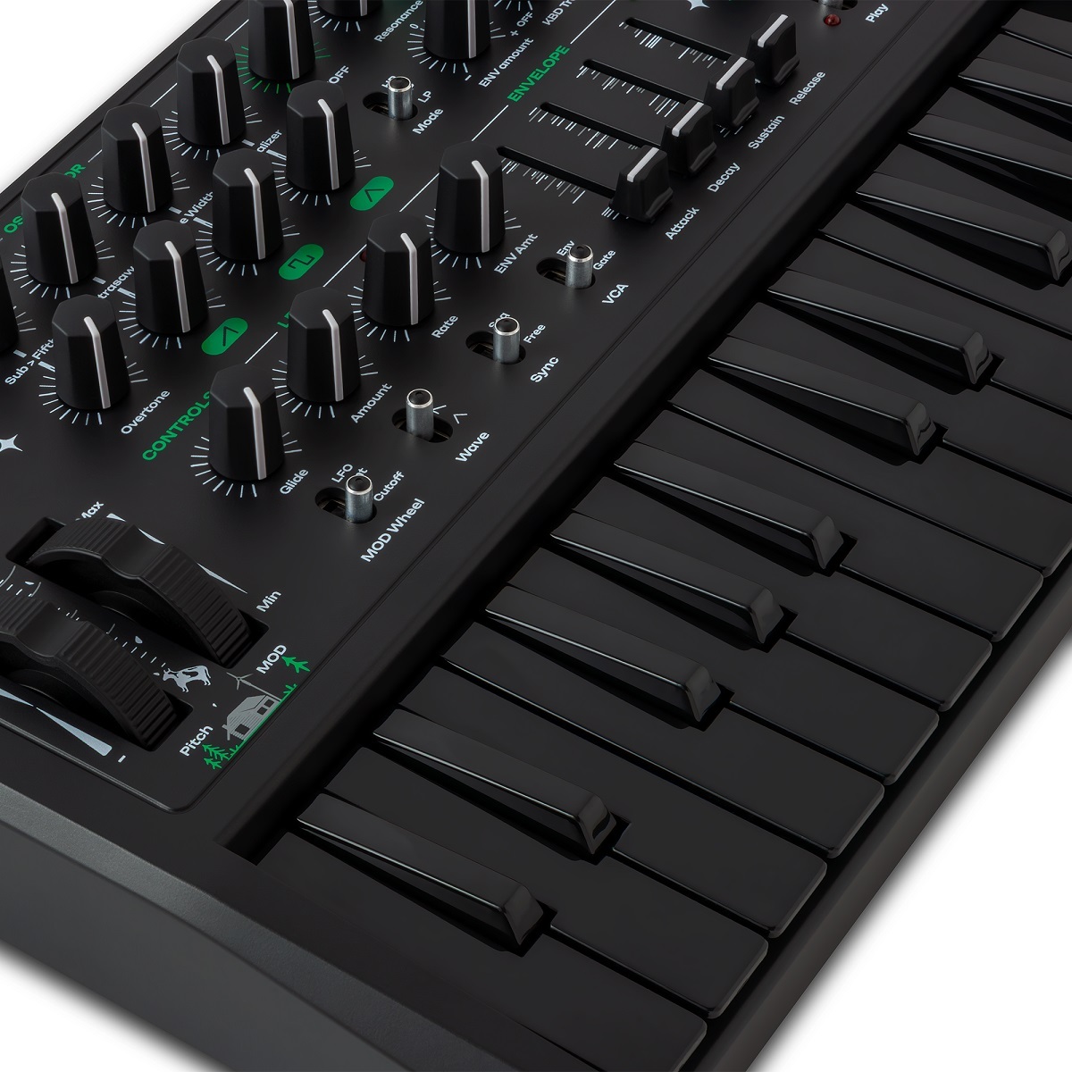 Arturia MICROBRUTE アナログシンセサイザー Arturia MicroBrute UFO | 大ヒットアナログシンセのUFO