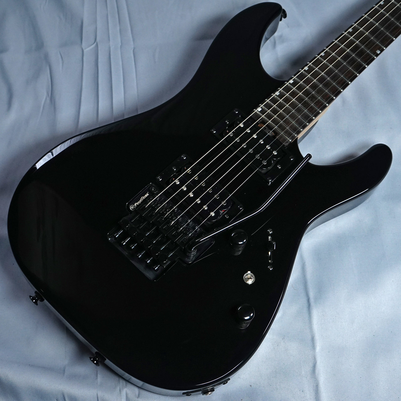 SCHECTER L-OL-NV-4-AL-RH/FRTR Black【お手頃価格のFRT搭載モデル】