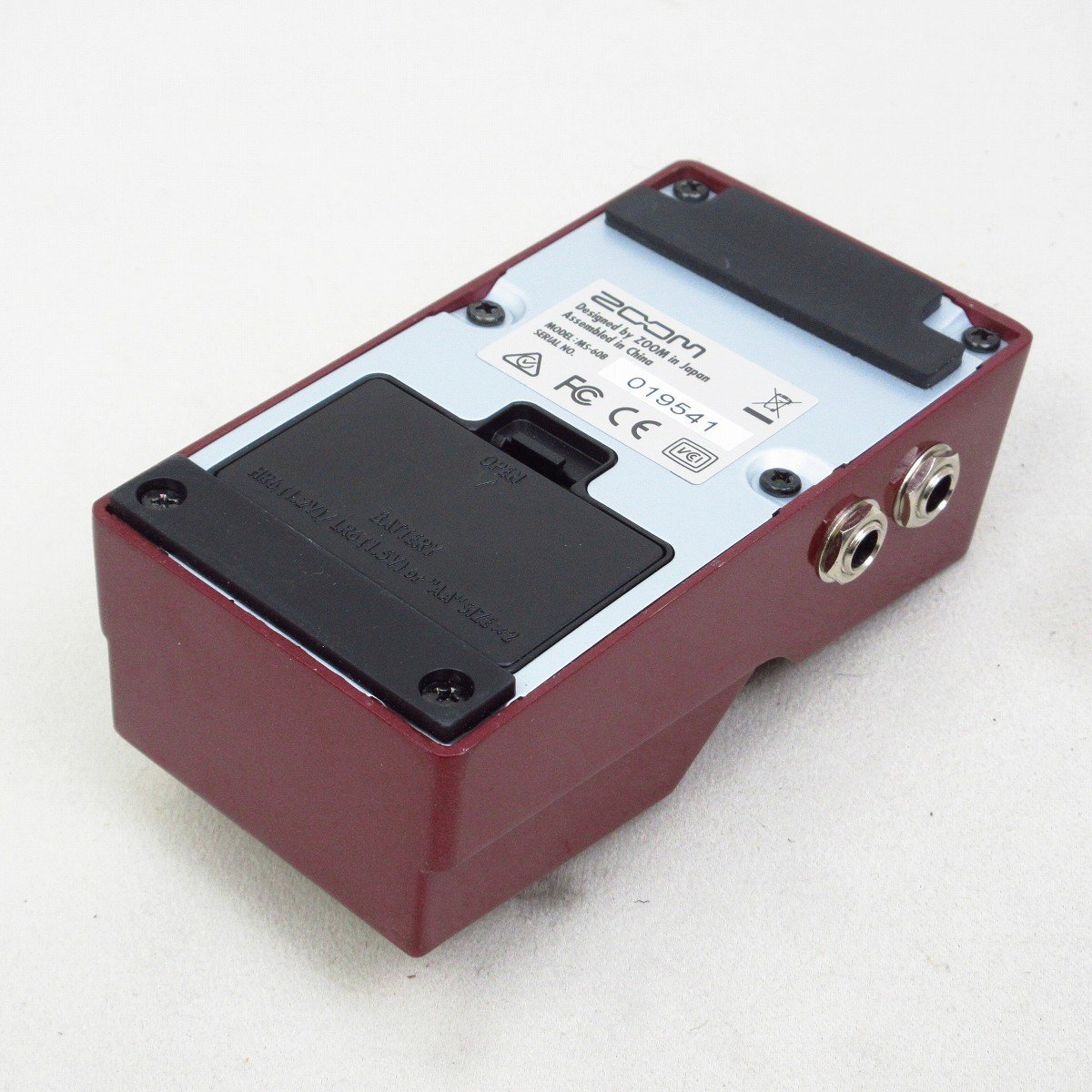 ZOOM MS-60B MultiStomp Bass Pedal ベース用マルチエフェクター ZOOM MS-60B MultiStomp Bass Pedal ベース用マルチエフェクター