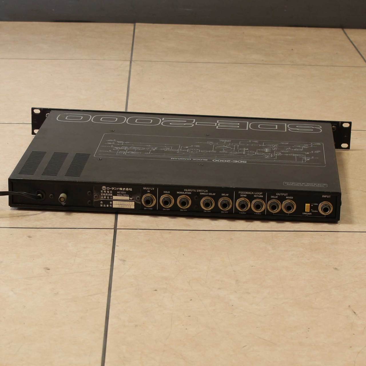 M3688 Roland SDE-2000 デジタルディレイ 全国送料無料 名機 Roland SDE-3000 デジタルディレイ - メルカリ