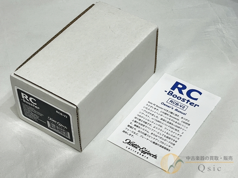 Xotic RC Booster V2 [UMR65]【箕面店在庫】（中古）【楽器検索