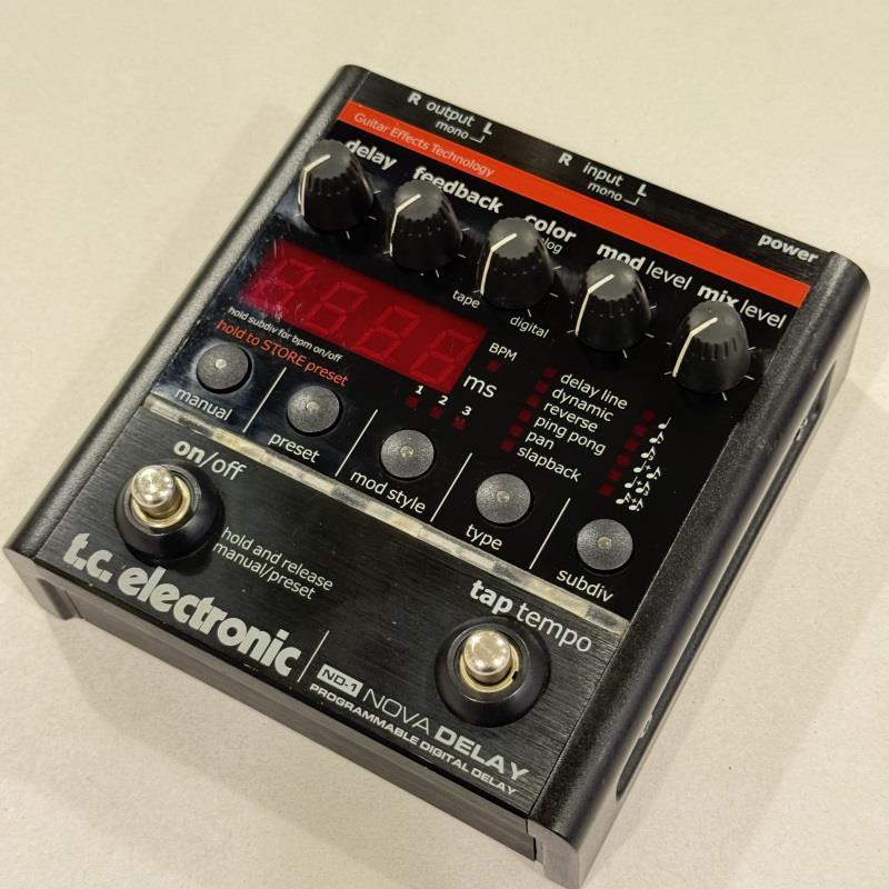 tc electronic USED 中古 ND-1 NOVA DELAY (tc electronic
