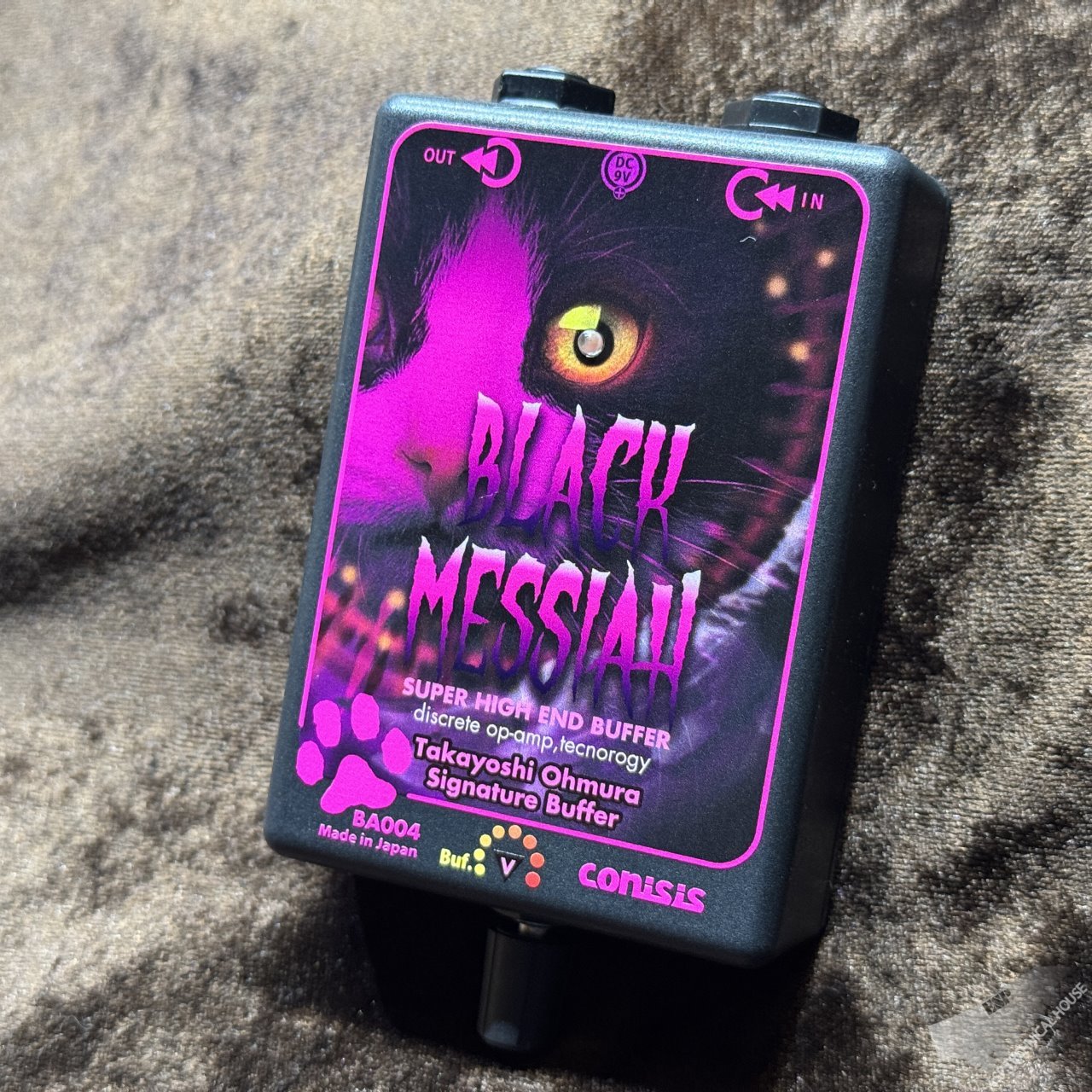 熱い販売 CONISIS SIGNATURE Ohmura Takayoshi ver.2 MESSIAH BLACK BA004 ギター