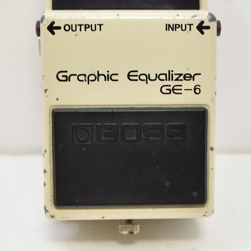 BOSS GE-6 グラフィックイコライザー 日本製 BOSS 【中古】イコライザー エフェクター BOSS GE-6 Graphic Equalizer