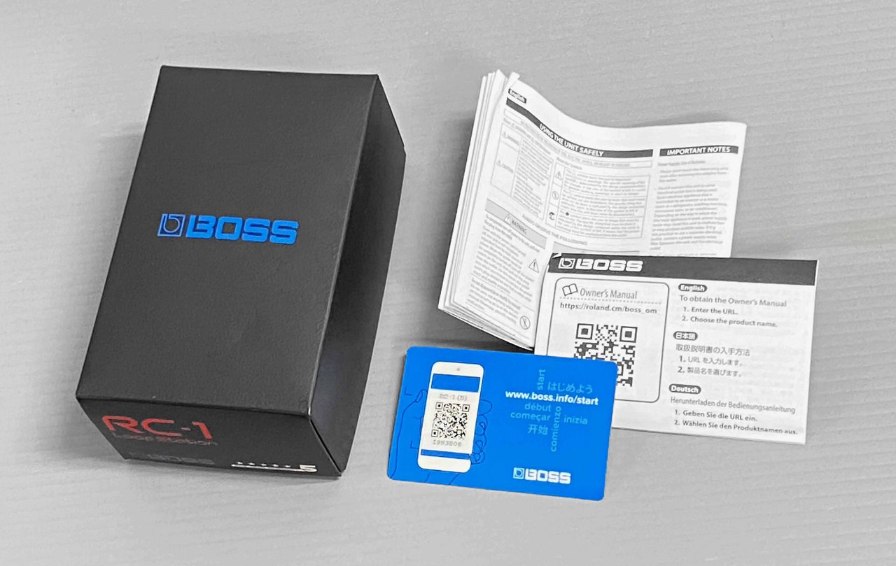 【値下げ可能】BOSS RC-1 箱付属品完備 BOSS RC-1 Loop Station（中古）【楽器検索デジマート】