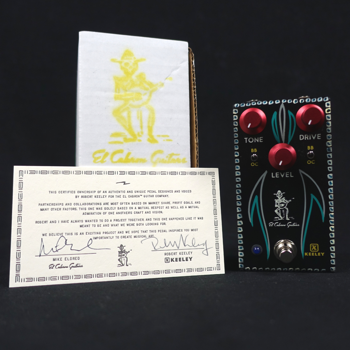 El Cabron / Robert Keeley Custom Blues Disorder (Hand Painted 4