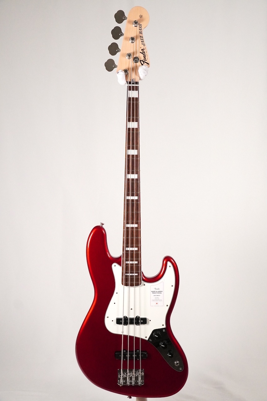 Fender Made in Japan Traditional Ⅱ 70s Jazz Bass -Candy Apple Red