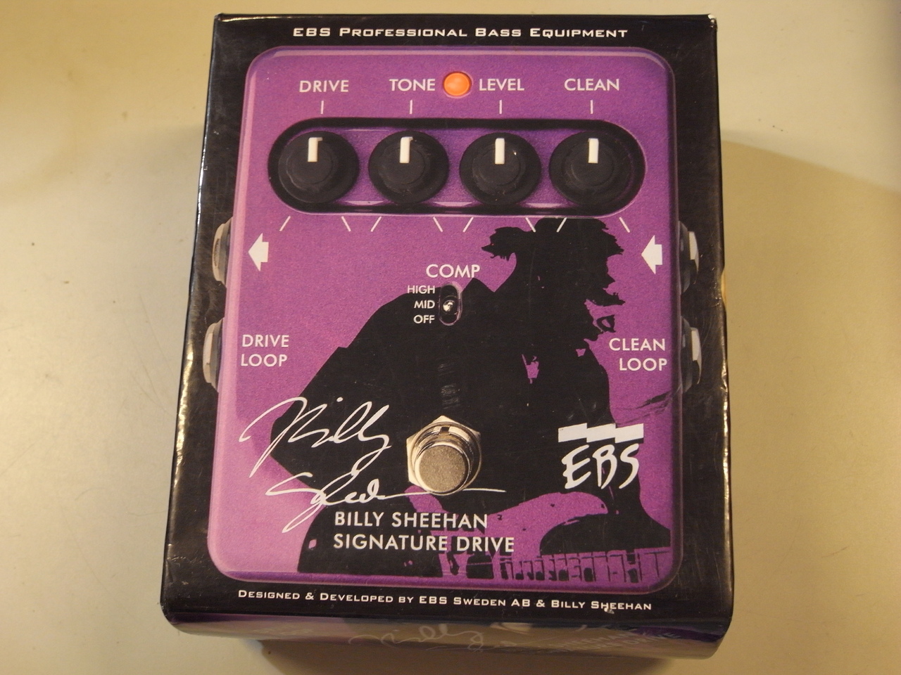 【値下げ】Billy Sheehan Signature Drive EBS EBS Billy Sheehan Signature Drive Pedal（中古）【楽器検索デジマート】