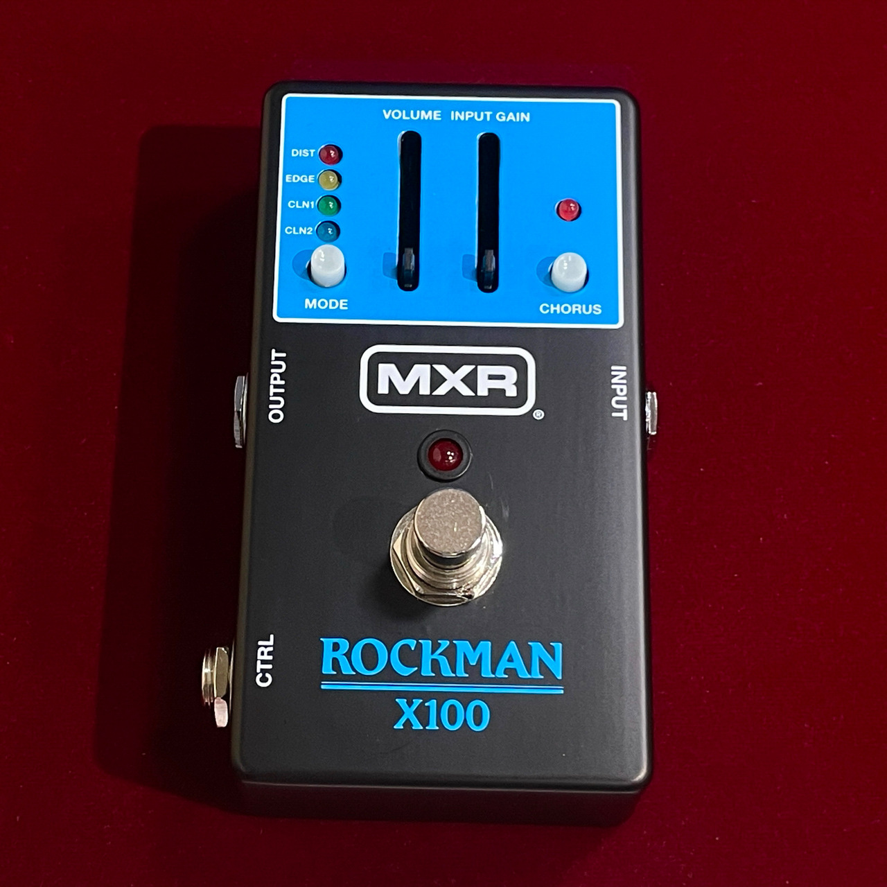 MXR ROCKMAN X100 新品同様 正規品 保証付き MXR MX100 Rockman X100 Analog Tone Processor 【WINTER SELECTION