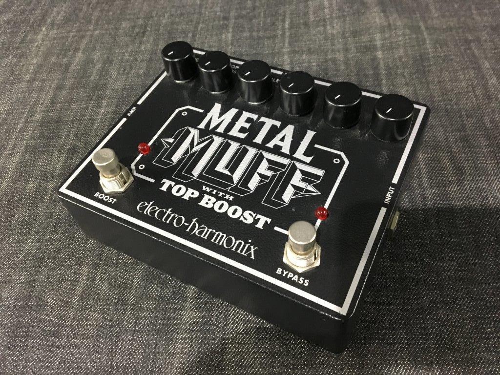 エレハモ メタルマフ トップブースト Electro Harmonix Metal Muff/ Top Boost – United States