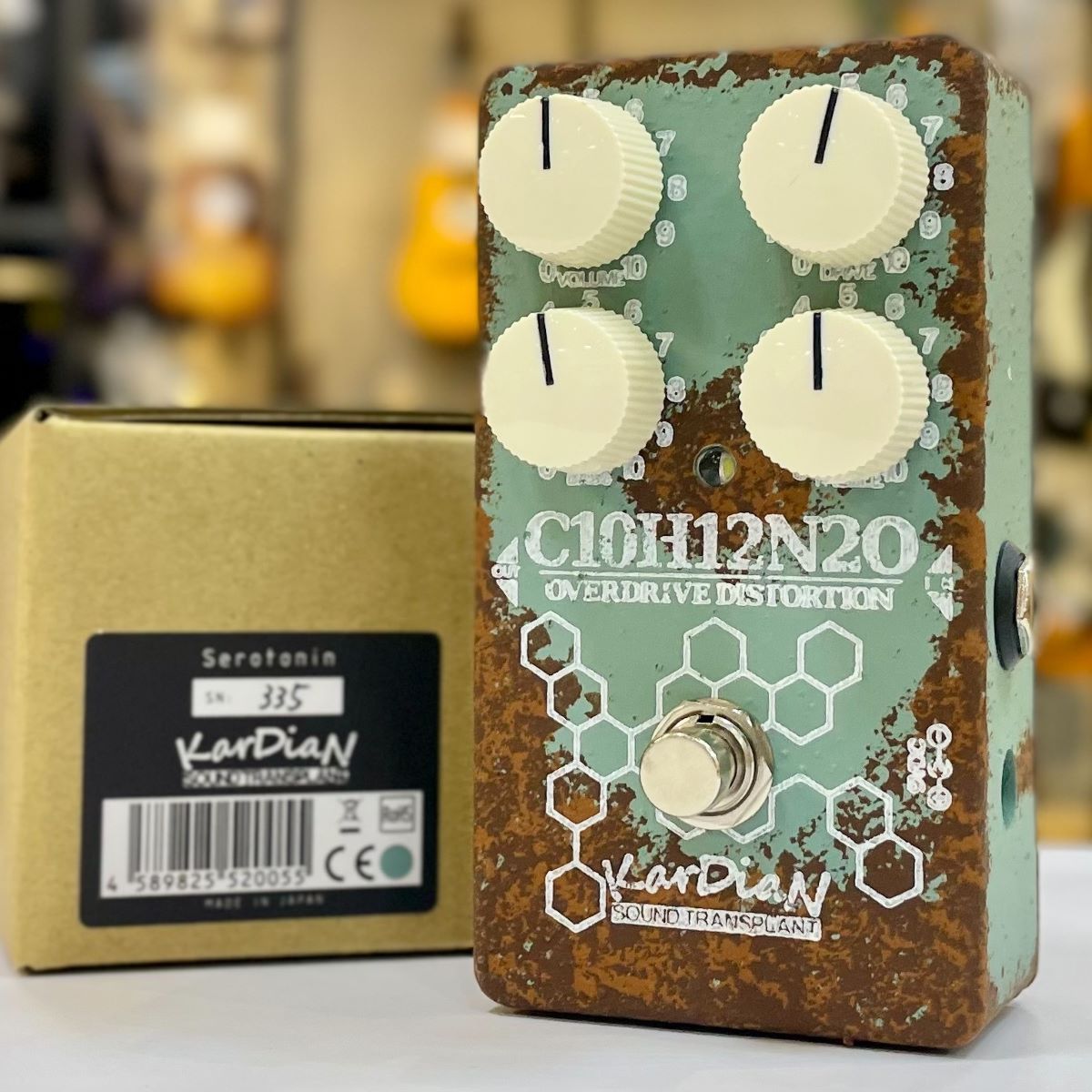 KarDiaN C10H12N2O SEROTONIN オーバードライブ・ペダル（新品/送料 