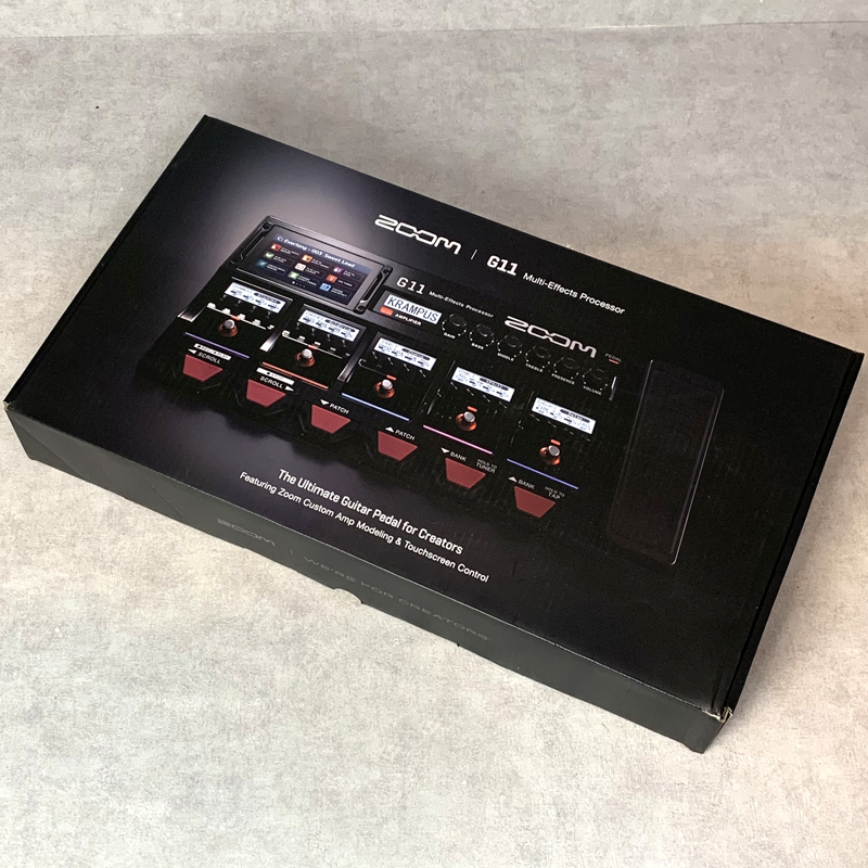 ZOOM G11 Multi-Effects Processor + BTA-1（中古/送料無料）【楽器