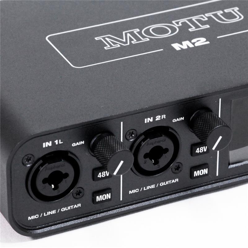 MOTU M2 オーディオインターフェース 中古美品