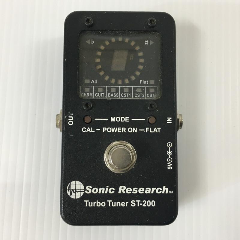 Sonic Research Turbo Tuner st-200（中古）【楽器検索デジマート】