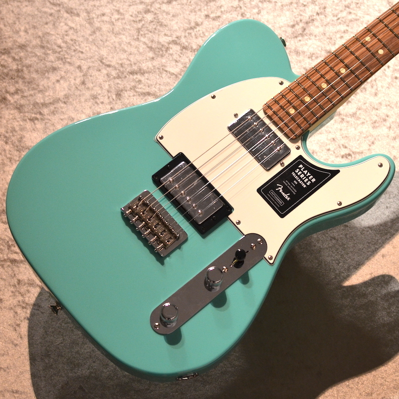 Fender 【ラスト1本】Player Telecaster HH Pau Ferro Fingerboard ～Sea Foam Green～  #MX23032278 【3.73kg】（新品/送料無料）【楽器検索デジマート】