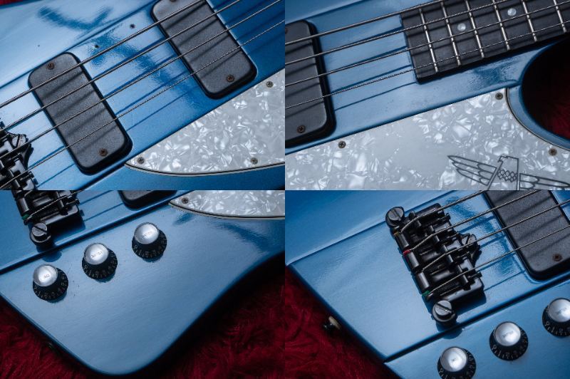 Gibson Thunderbird IV Limited Edition Sapphire Blue 2000 3.965kg