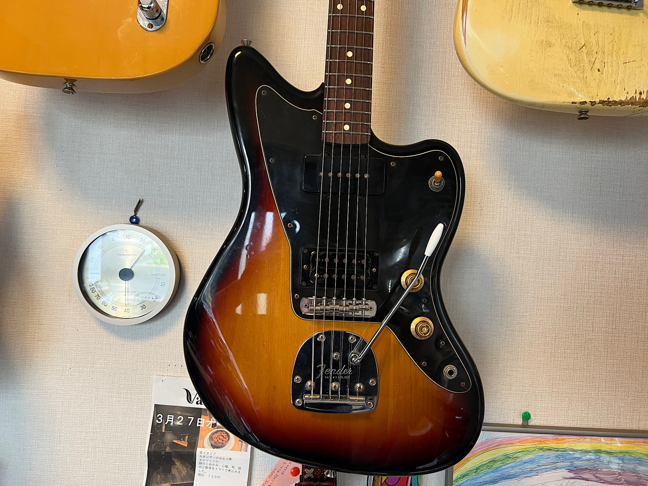 Fender MEX BLACK TOP JAZZMASTER（中古）【楽器検索デジマート】