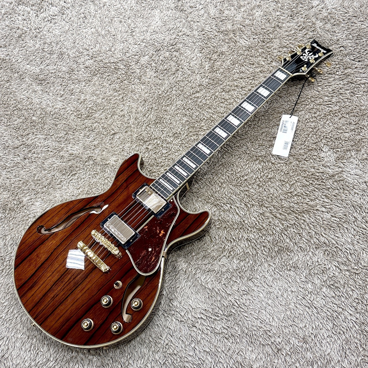 Ibanez AM93ME-NT (Natural) -AM Artcore Expressionist-【SPOTモデル