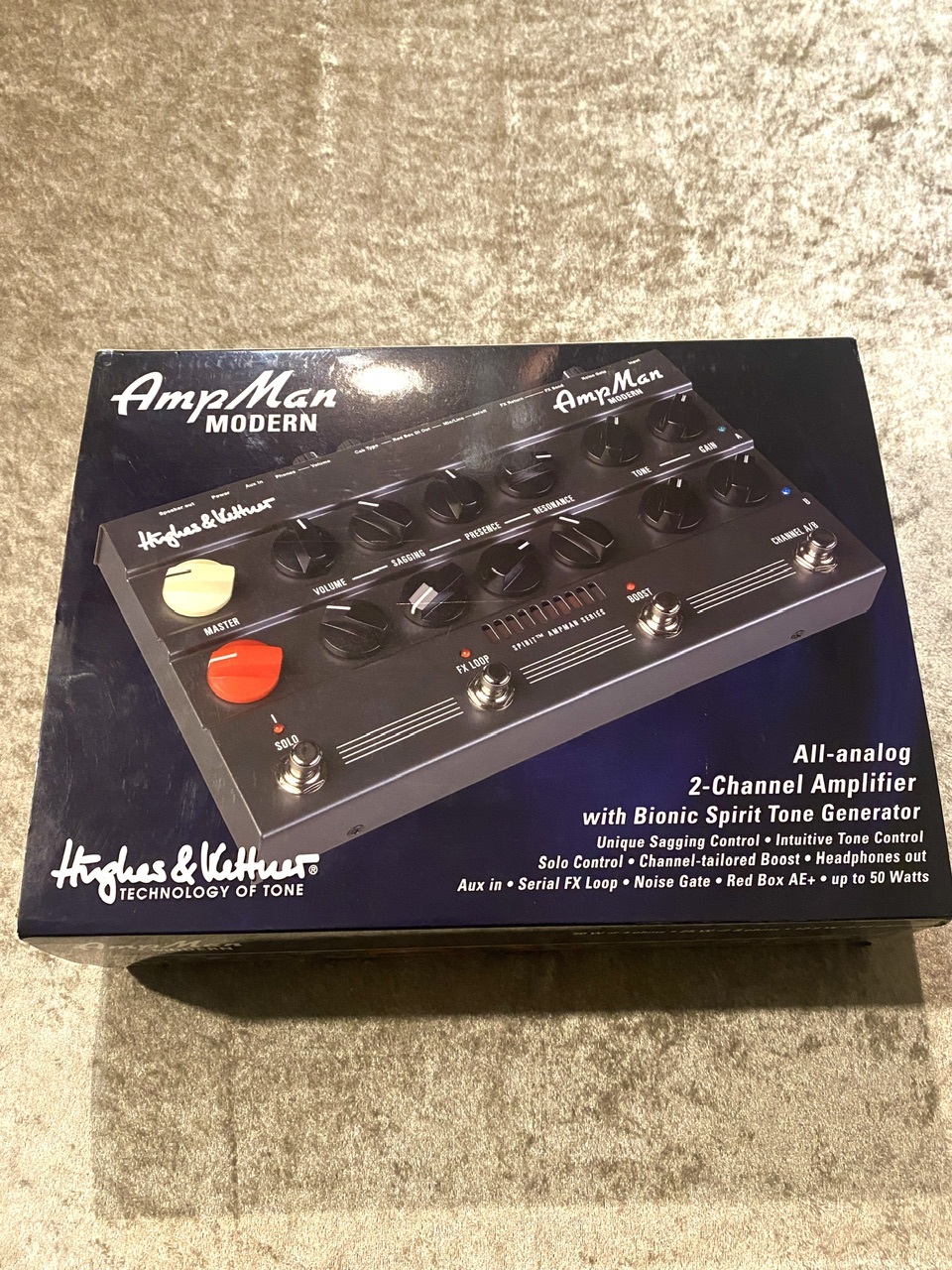 Hughes&Kettner ( ヒュースアンドケトナー ) AmpMan MODERN 送料