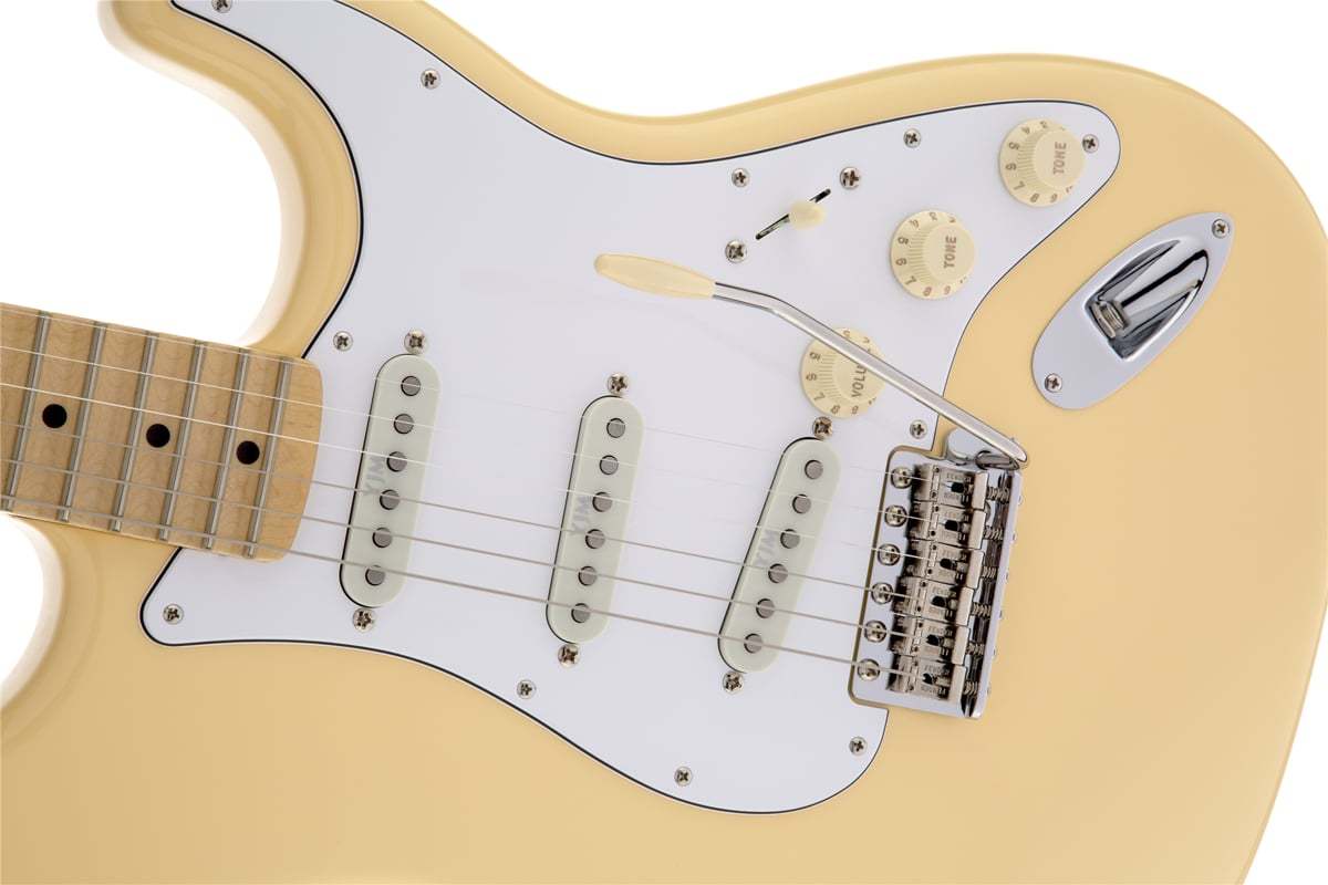 Fender Yngwie Malmsteen Signature Stratocaster Vintage White Maple 