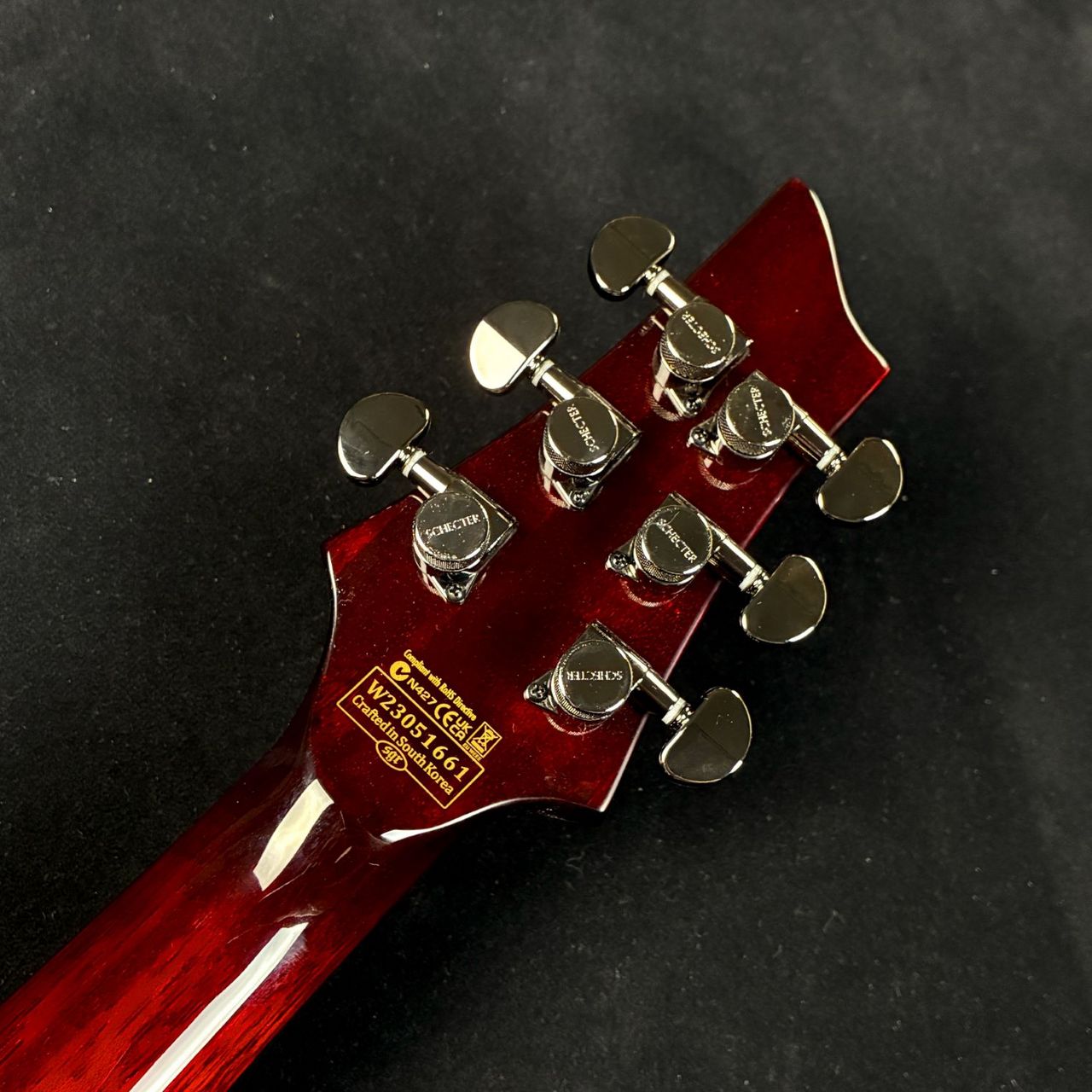 SCHECTER 【現物画像】AD-C1-HR Black Cherry HELLRAISER C-1 エレキ