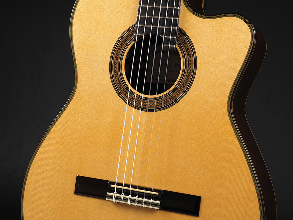 銅鑼 Shunpei Nishino (西野春平) NR-3CW / Spruce Top / 640mm / Nut