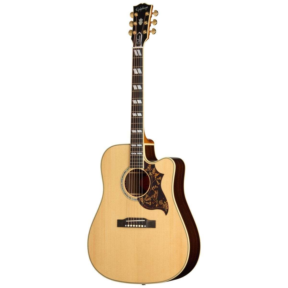 Epiphone Inspired by Gibson Custom Hummingbird Deluxe EC Natural