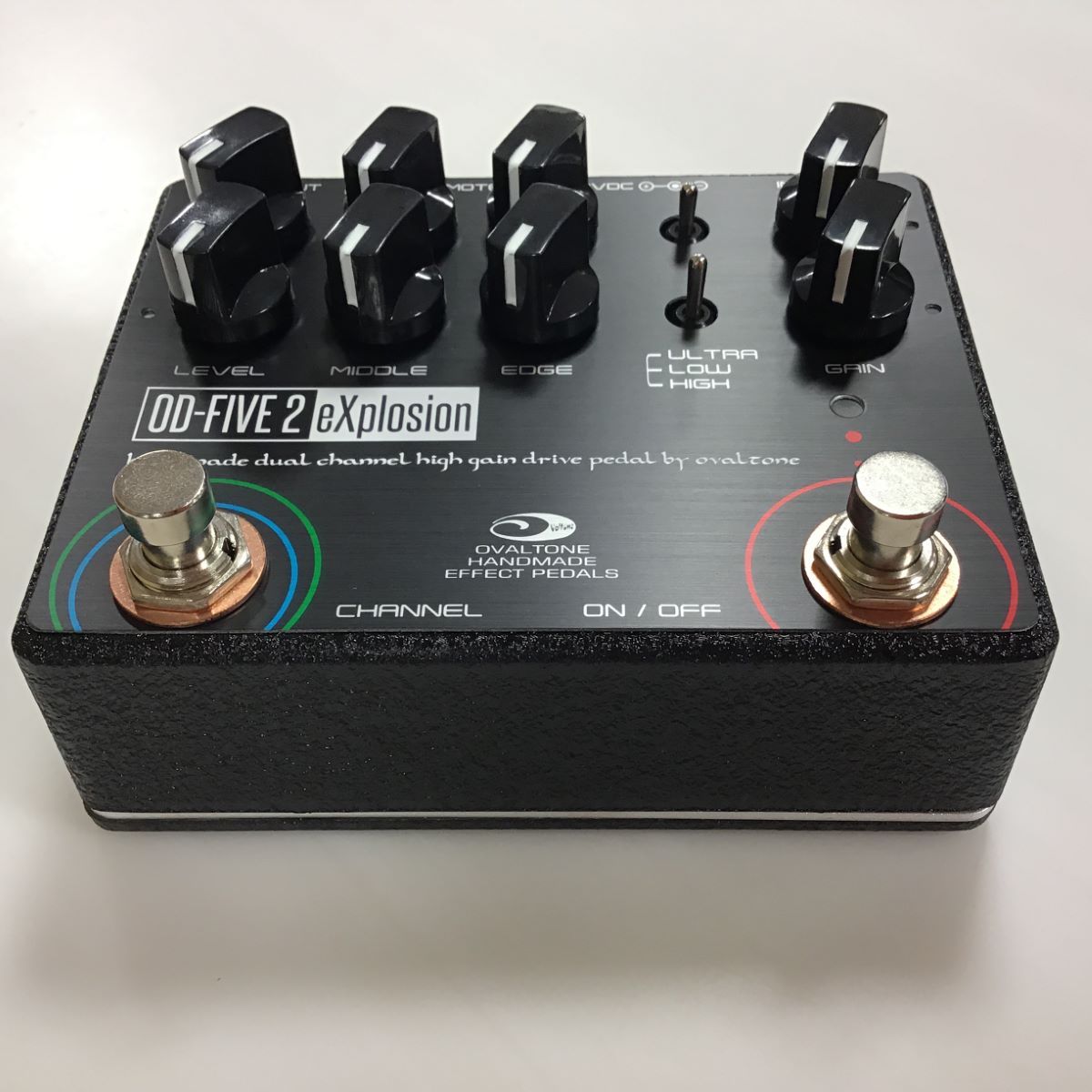 即日出荷初期個体 美品 オーバルトーン　Ovaltone OD-FIVE 2 eXplosion エフェクター