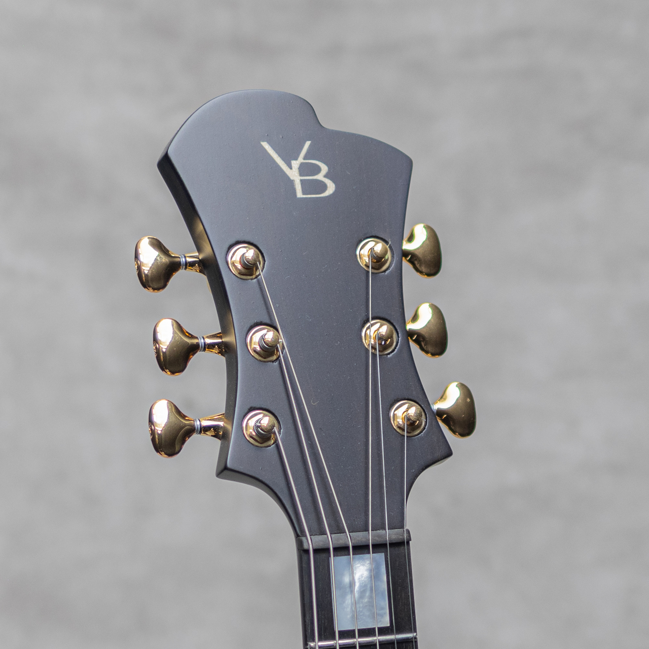 Victor Baker Guitars Model 35 Chambered Semi-hollow Black Smoke