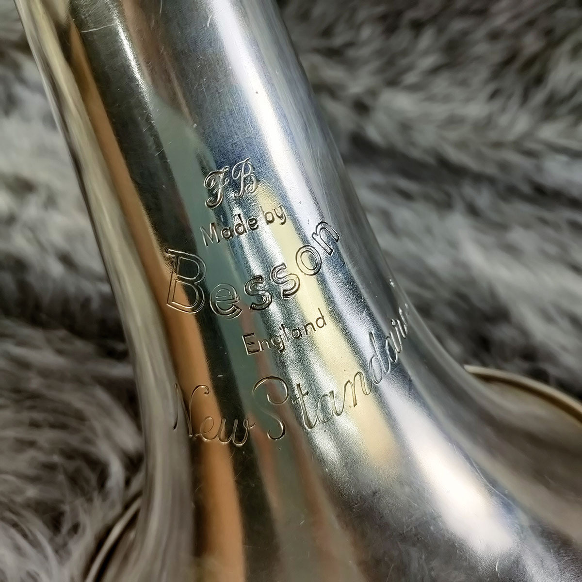 Besson ベッソンNew Standard サテンシルバー フリューゲル BESSON EUPHONIUM New Standard, BOOSEY & HAWKES 7674 Imperial