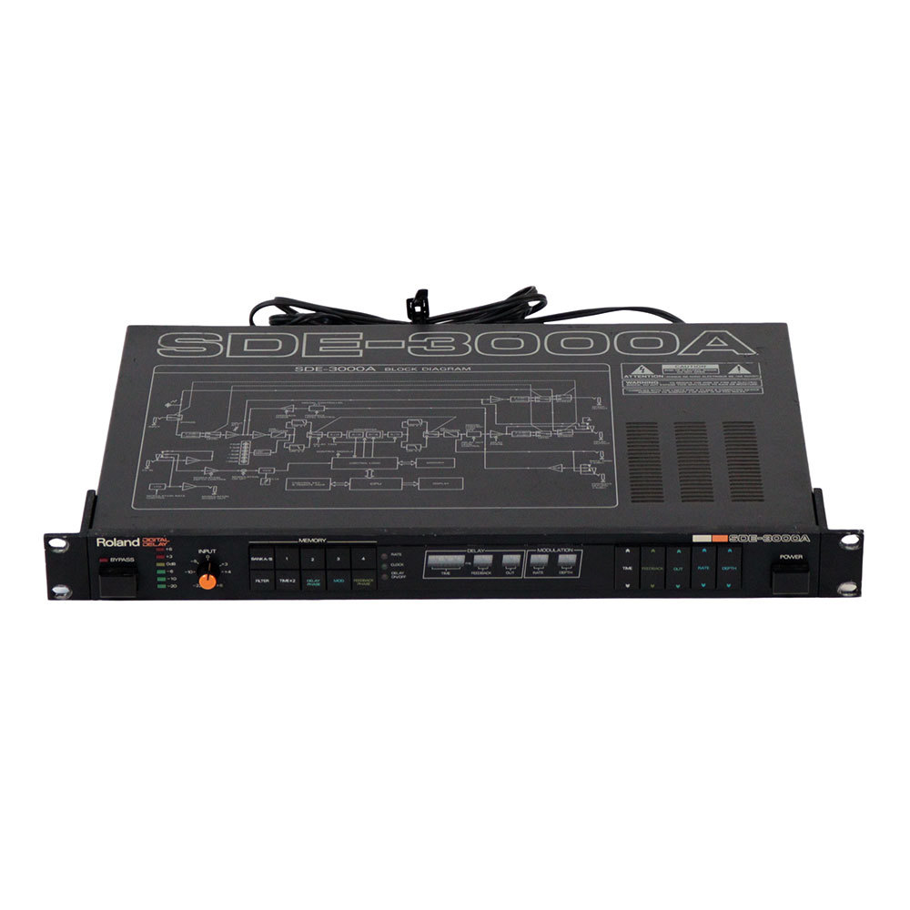 Roland 【中古】 ディレイ ラックエフェクター ローランド ROLAND SDE-3000A ラックエフェクター