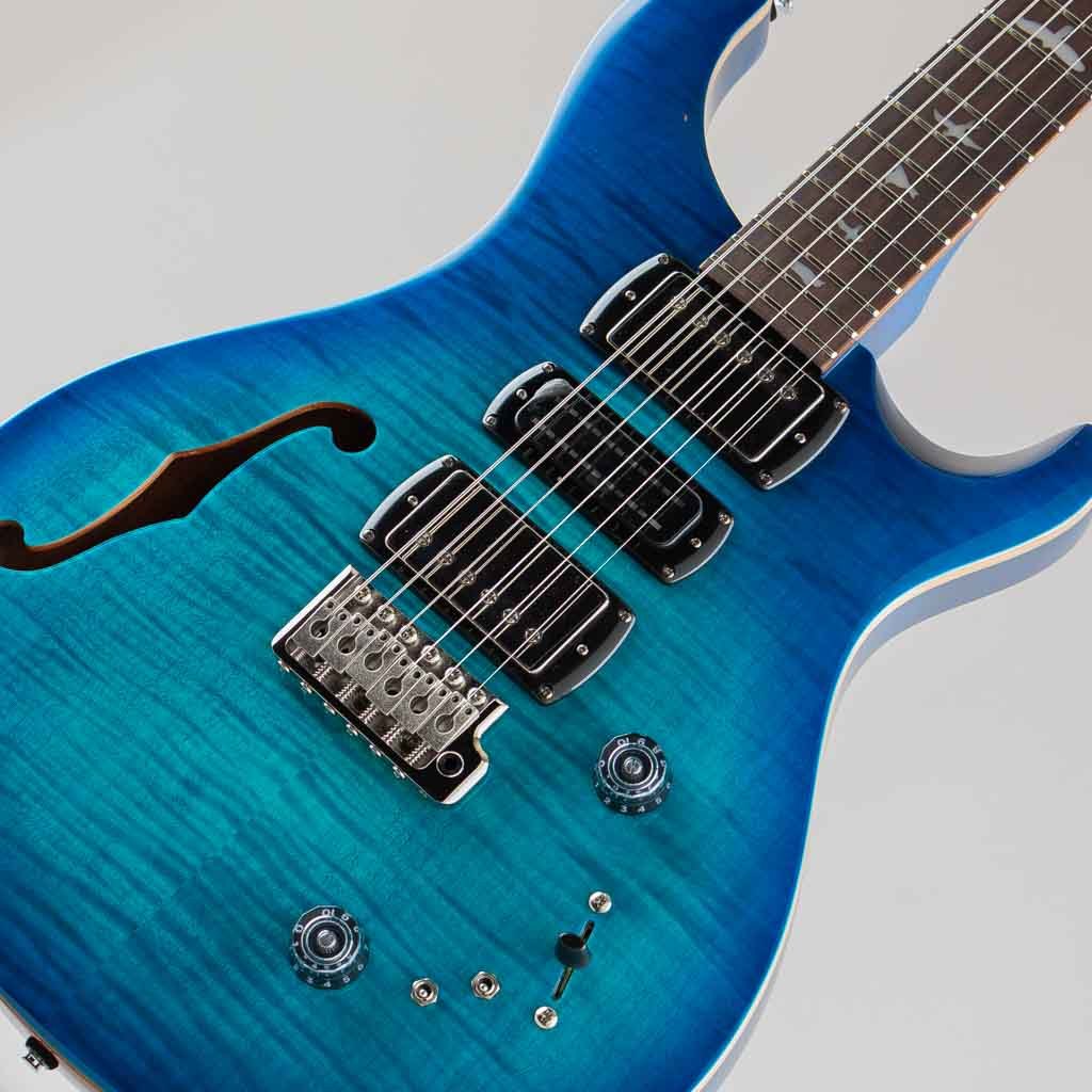 エレキギター セミアコ PRS SE P.R.S. SE Custom 24 Semi-Hollow Piezo (Charcoal Burst