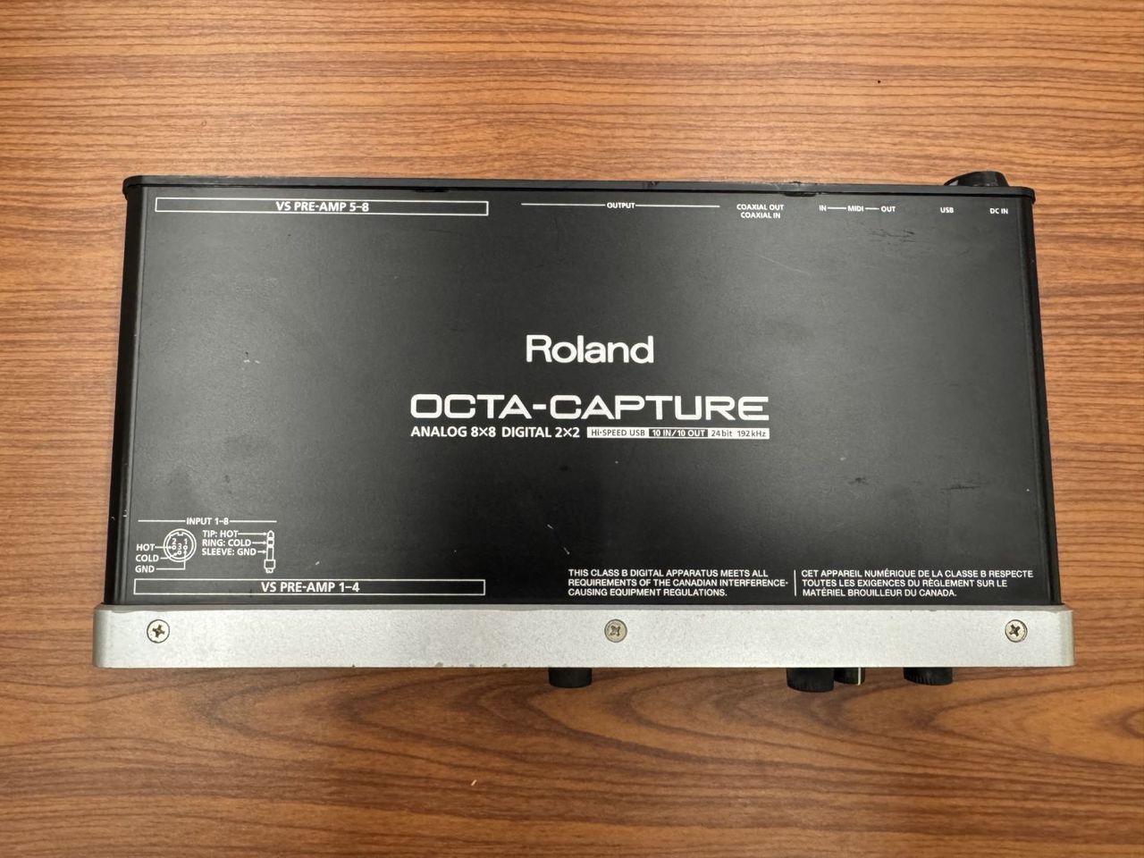 Roland OCTA-CAPTURE オーディオインターフェース ROLAND Octa-Capture 〜10万円以内で購入できるオーディオ