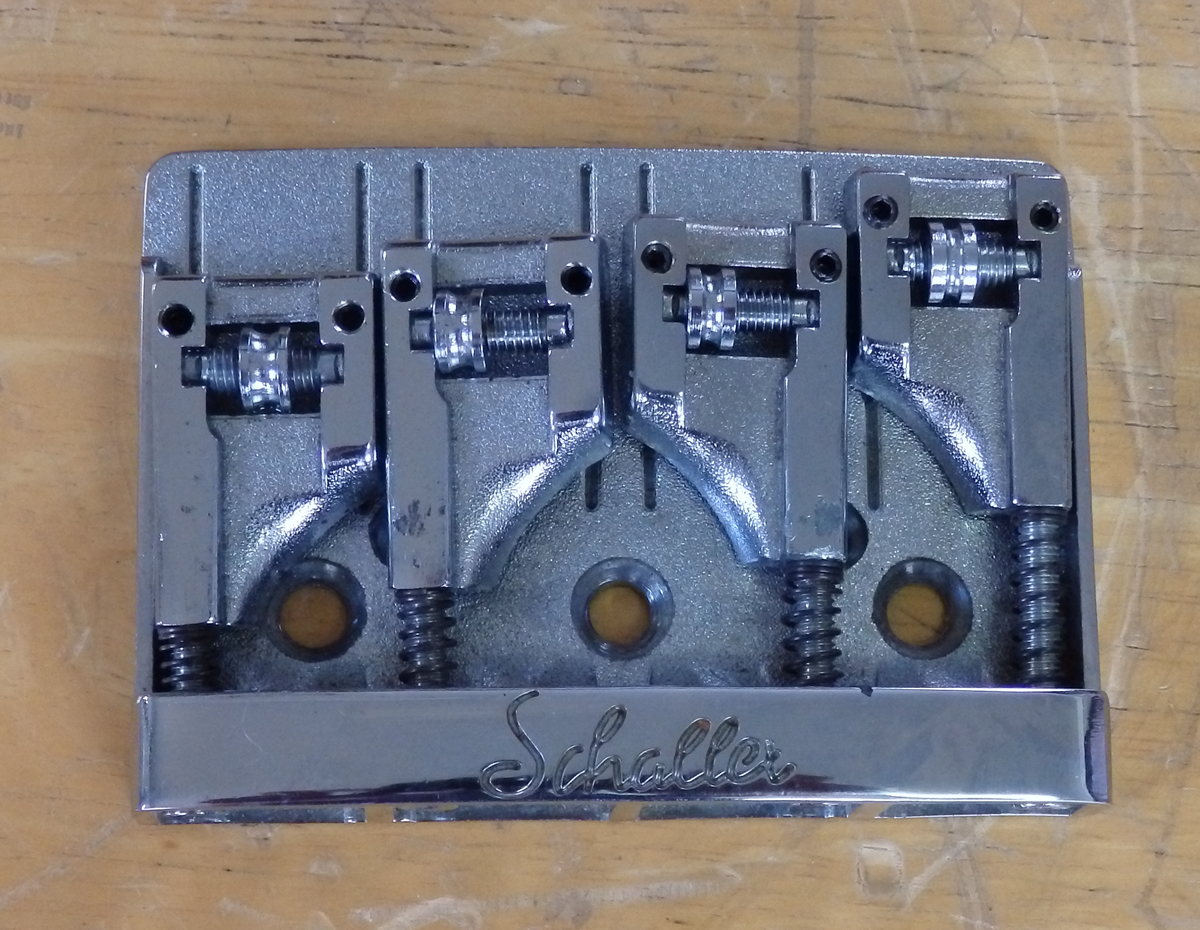 SCHALLER 3D-4 CH ベース用 ブリッジ ドイツ製