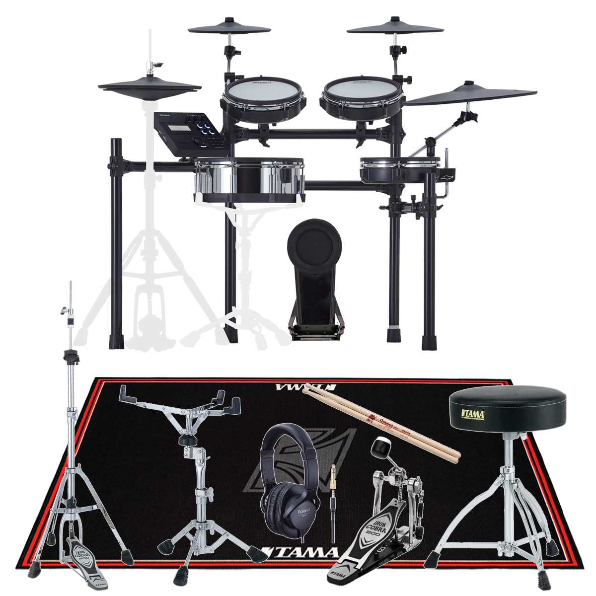Roland TD-27KV2 + MDS-STD2 TAMAオプションフルセット w/ドラムラグ