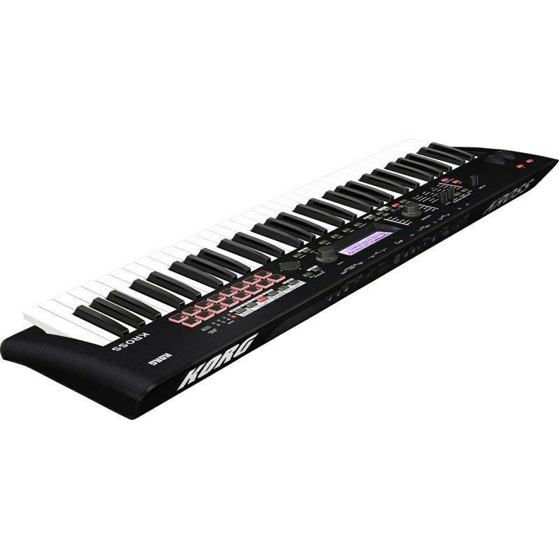 KORG KROSS2 61 MB（Super Matte Black）+背負える汎用ソフトケース