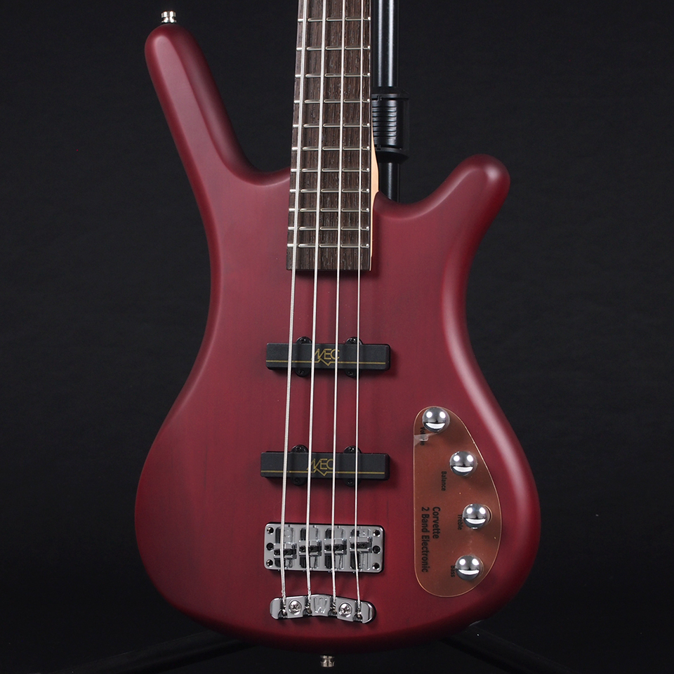 Warwick Rock Bass Corvette Basic 4-String ~Burgundy Red Transparent  Satin~（新品特価/送料無料）【楽器検索デジマート】