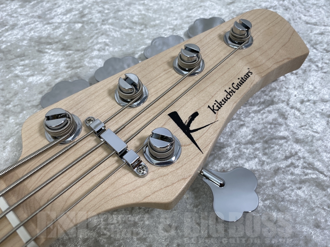 Kikuchi Hermes MV 5Ash/Maple 5弦ベース Kikuchi Hermes Mv 5Ash/Maple 5-String Bass Safe delivery
