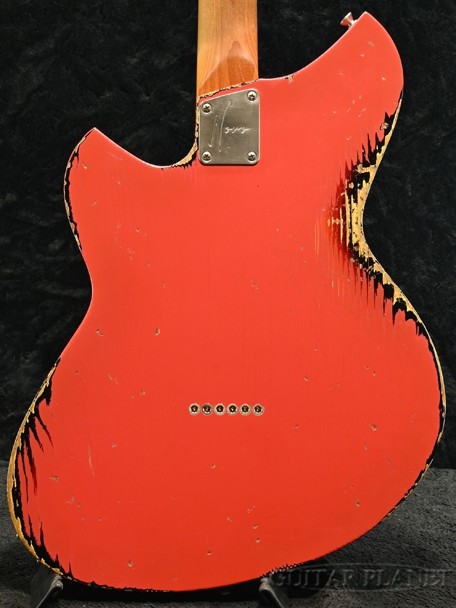 Novo Guitars 2025 LIMITED SERUS T -Fiesta Red over 64 3 Tone Burst