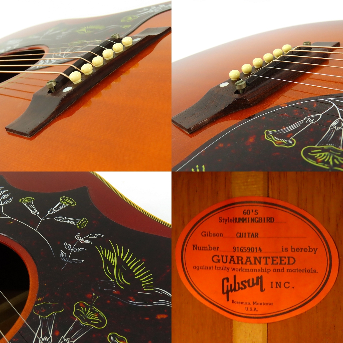 Gibson Custom Shop 1960 Hummingbird ADJ（中古/送料無料）【楽器検索