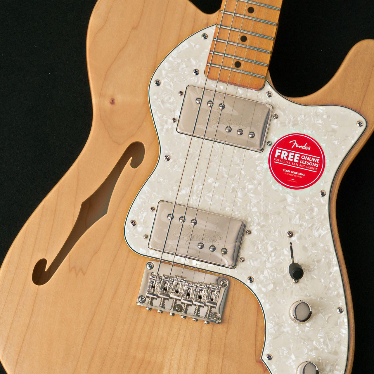 Squier by Fender Classic Vibe 70s Telecaster Thinline Natural Squier by Fender Classic Vibe 70s Telecaster Thinline Natural