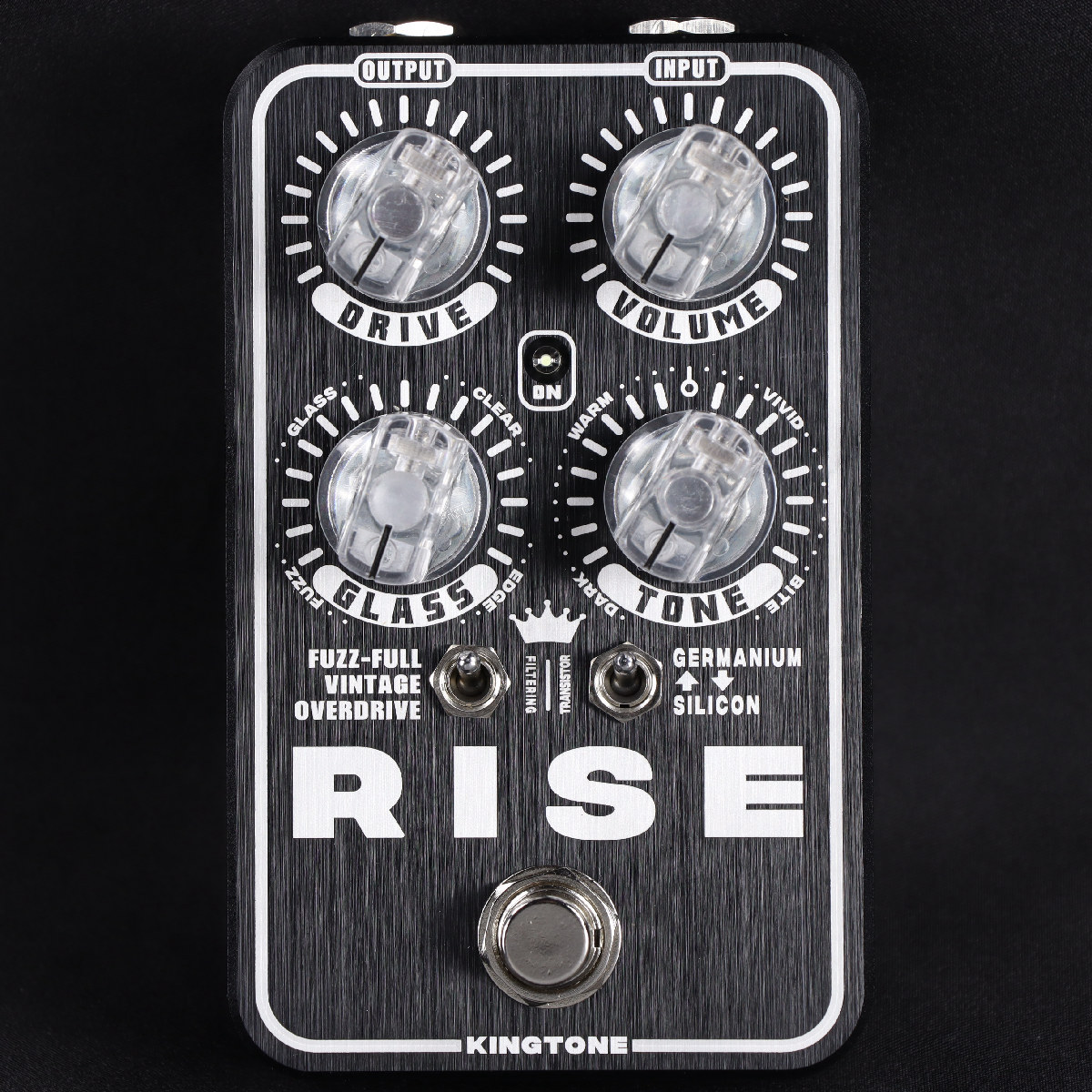 KING TONE GUITAR RISE V3 オーバードライブ ファズ ブースター 【国内