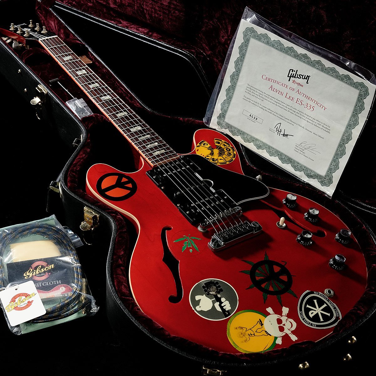 Gibson Custom Shop Alvin Lee Big Red ES-335 Signature 2005